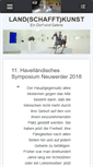 Mobile Screenshot of land-schafft-kunst.de